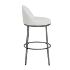 Tabourets de Bar Rembourrés en Métal Moderne Christopher Knight Home Chaiwat (Lot de 2)