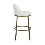 Tabourets de Bar Rembourrés en Métal Moderne Christopher Knight Home Chaiwat (Lot de 2)