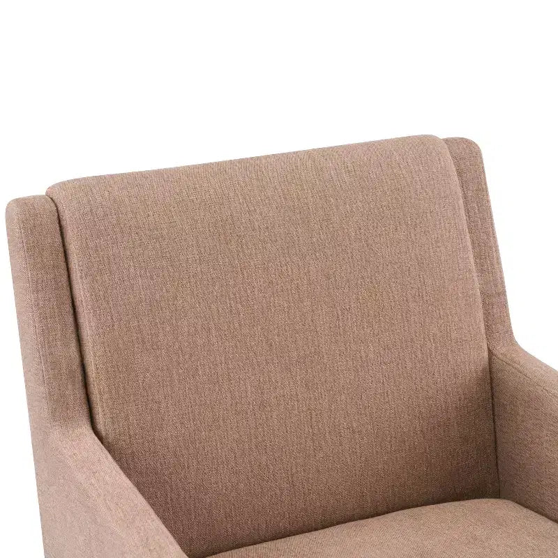 Christopher Knight Home Chaises de salle à manger modernes Nattapong en bois d'hévéa et lin (lot de 2)