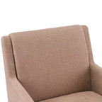 Christopher Knight Home Chaises de salle à manger modernes Nattapong en bois d'hévéa et lin (lot de 2)