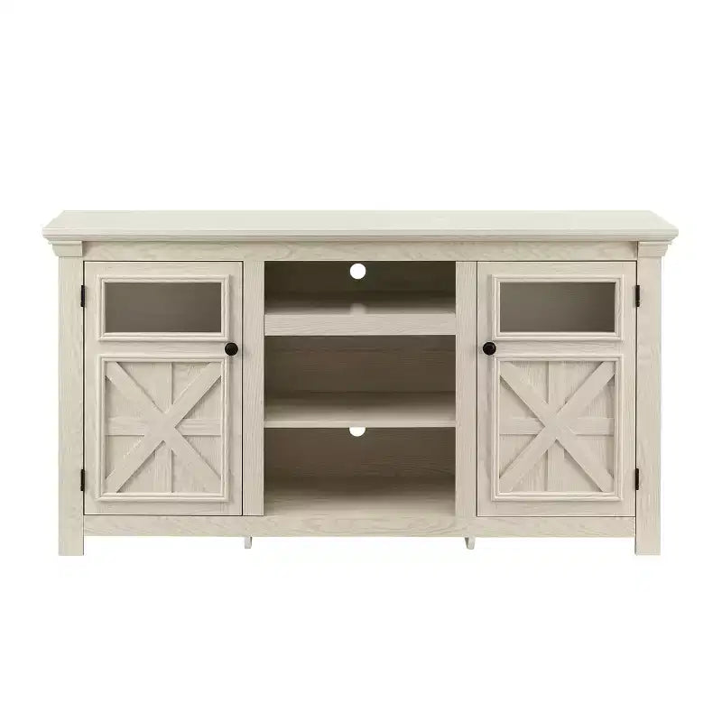 Meuble TV de ferme GDFStudio Valeska 60,23'' avec 2 portes et 5 étagères