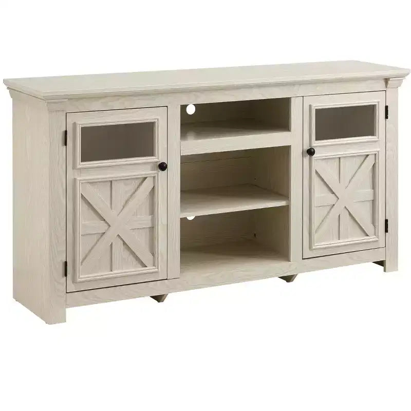 Meuble TV de ferme GDFStudio Valeska 60,23'' avec 2 portes et 5 étagères