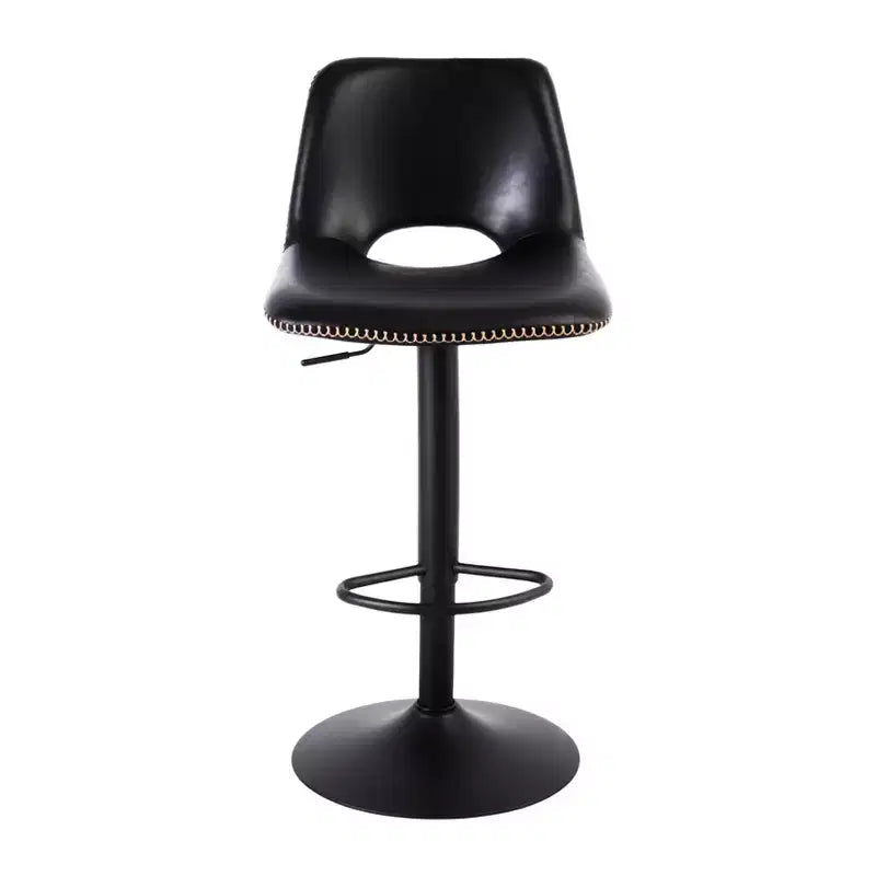 Lot de 2 tabourets de bar pivotants modernes et réglables, chaises de salon modernes industrielles à hauteur de comptoir, pour salle à manger, salon