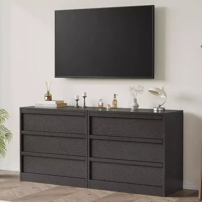 Table de chevet à 3 tiroirs, table de bout de lit de 76 cm de hauteur avec rangement spacieux, dispositif anti-basculement, organisateur de table d'appoint moderne pour chambre et salon