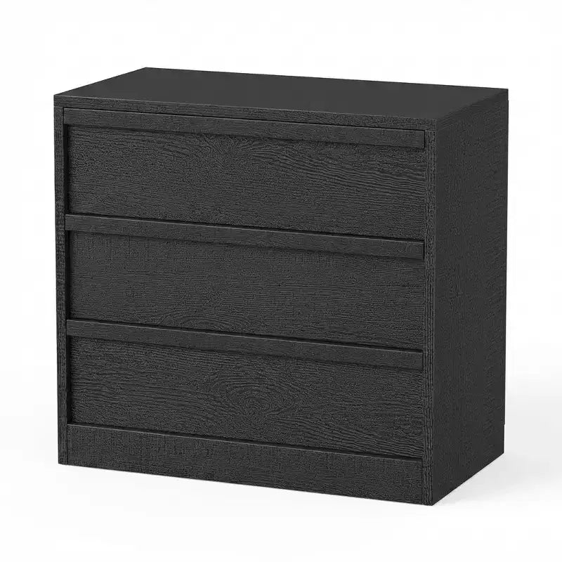 Table de chevet à 3 tiroirs, table de bout de lit de 76 cm de hauteur avec rangement spacieux, dispositif anti-basculement, organisateur de table d'appoint moderne pour chambre et salon