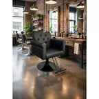 Fauteuil inclinable de salon, pivotant à 360°, design ergonomique, base ronde en métal robuste, facile à nettoyer, supporte 150 kg, pour la maison, le salon