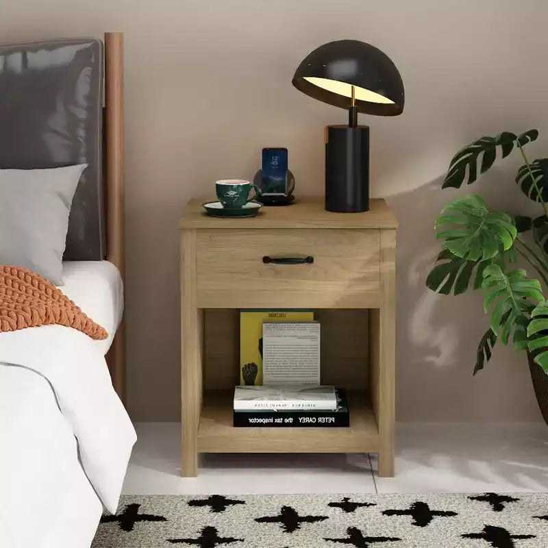 Rangement tiroir de table de nuit minimaliste (W808P389331)