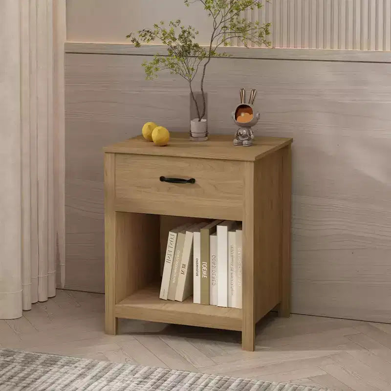Rangement tiroir de table de nuit minimaliste (W808P389331)
