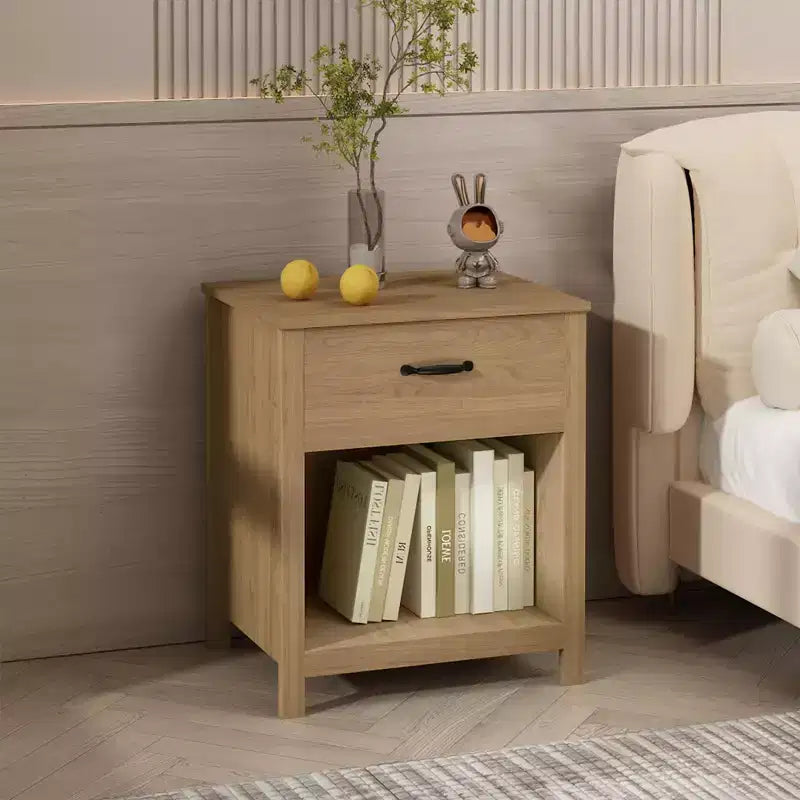 Rangement tiroir de table de nuit minimaliste (W808P389331)
