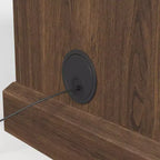 Meuble TV console de jeu Famapy avec élévateur caché, peut accueillir jusqu'à 50 écrans, rangement intégré, deux trous pour câbles, gain de place pour le jeu à domicile et le salon