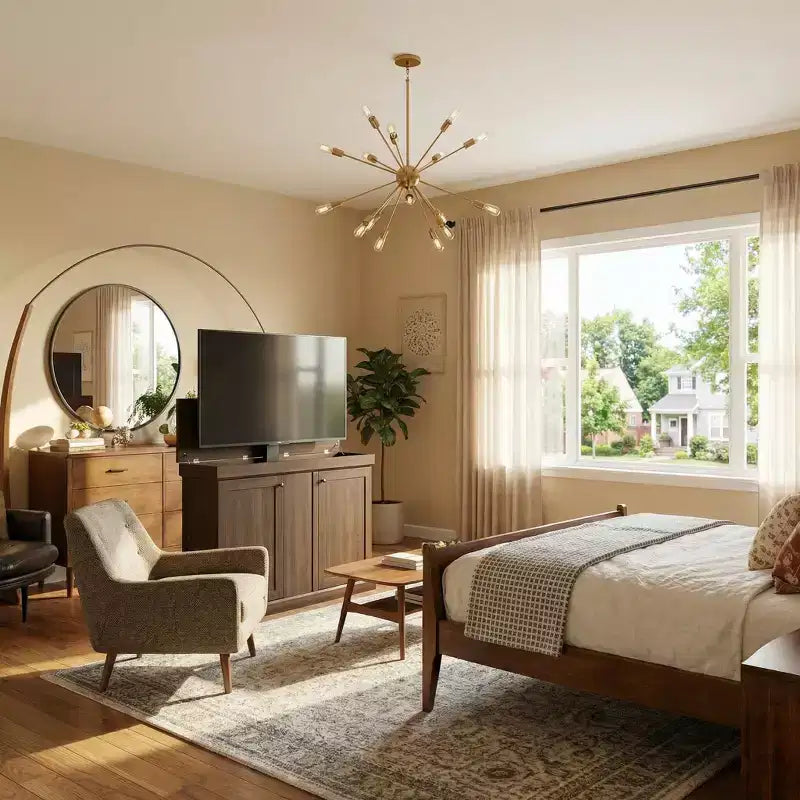 Meuble TV console de jeu Famapy avec élévateur caché, peut accueillir jusqu'à 50 écrans, rangement intégré, deux trous pour câbles, gain de place pour le jeu à domicile et le salon