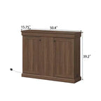 Meuble TV console de jeu Famapy avec élévateur caché, peut accueillir jusqu'à 50 écrans, rangement intégré, deux trous pour câbles, gain de place pour le jeu à domicile et le salon