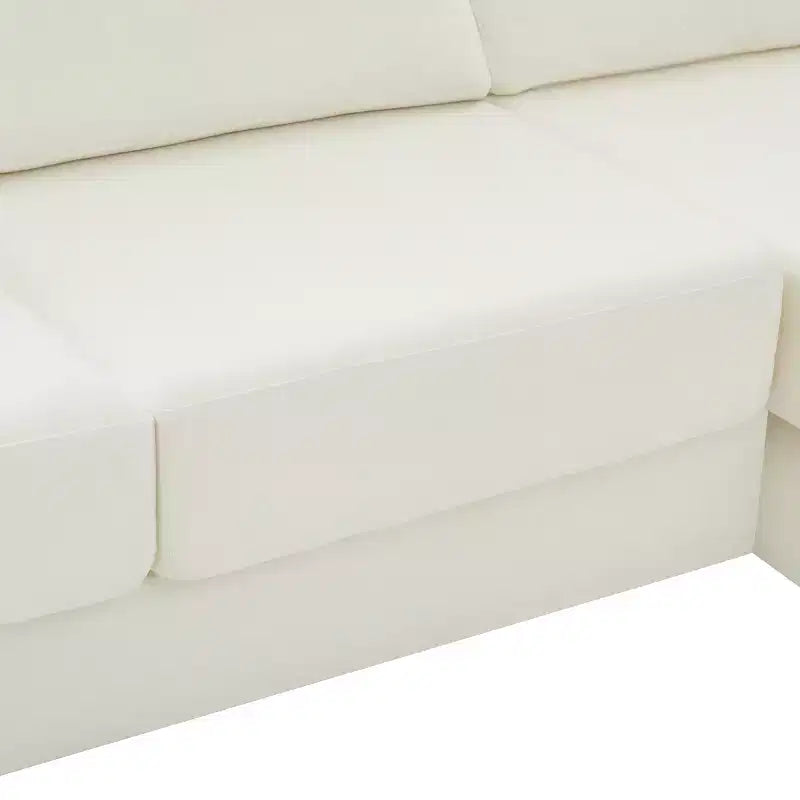 Canapé d'angle en chenille moderne Orai 113 de Christopher Knight Home avec coussins double couche