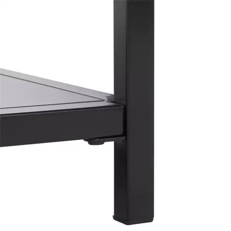Table d'appoint Hodge Metal à 3 étagères - SFV9557 - Noir - Safavieh Couture