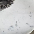 Table d'appoint Branxton à plateau en marbre - SFV7917 - Laiton/Blanc - Safavieh Couture