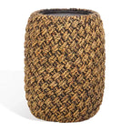 Table d'appoint Bayley Waterhyacinth Storage - CWK2011 - Naturel/Marron foncé - Safavieh Couture