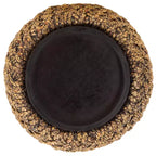 Table d'appoint Bayley Waterhyacinth Storage - CWK2011 - Naturel/Marron foncé - Safavieh Couture