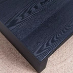 Table basse rectangulaire moderne en bois nervuré Lennox de GDFStudio