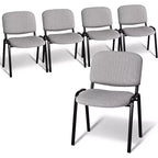 Lot de 5 chaises en maille Karl Home pour église et salle de conférence