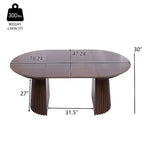 Ensemble de salle à manger extensible 5 pièces Christopher Knight Home Bennett Mid-Century Modern en bois avec table et 4 chaises rembourrées à dossier en rotin