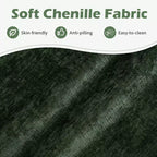 Canapé d'angle Costway, canapé en U avec double méridienne, accoudoirs rembourrés pour la maison Beige/Vert/Gris