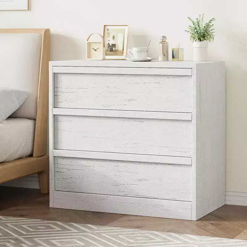 Table de chevet haute en chêne naturel - Table de chevet moderne pour chambre à coucher, chambre d'enfant et salon