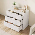 Table de chevet haute en chêne naturel - Table de chevet moderne pour chambre à coucher, chambre d'enfant et salon