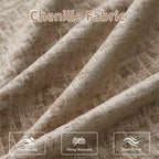 Canapé d'angle modulaire en chenille GDFStudio Havenridge 107 U