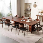 Table à manger rectangulaire moderne pour 6-8 personnes, plateau en bois robuste de 160 cm avec pied central, montage facile, pour cuisine, salle à manger, maison, bureau, appartement