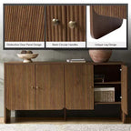 Buffet 4 portes large Lorena 63 | HULALA HOME-ACORN