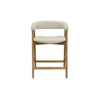 Chaises de comptoir Cove, Naturel (Lot de 2)