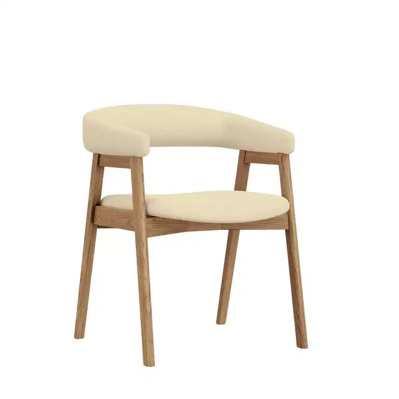 Chaises d'appoint à dossier incurvé Cove