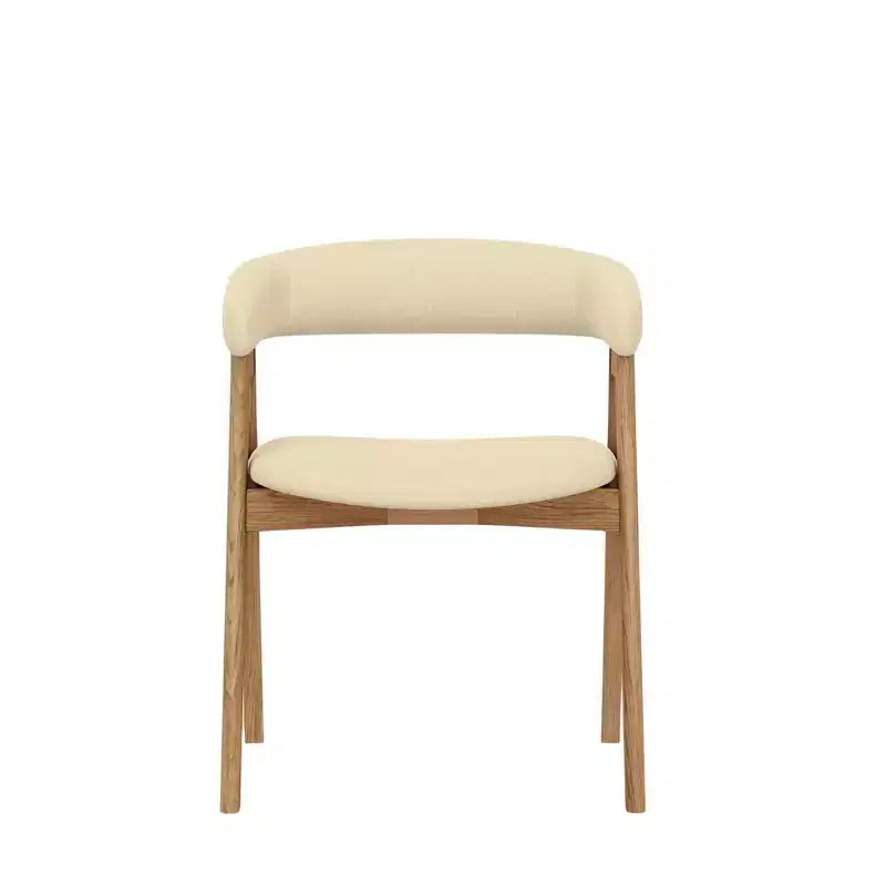 Chaises d'appoint à dossier incurvé Cove