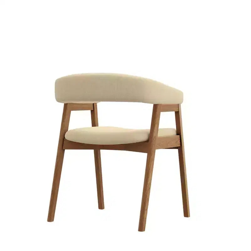 Chaises d'appoint à dossier incurvé Cove