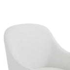 Christopher Knight Home Dorian Ensemble de 5 chaises de salle à manger industrielles rembourrées avec table de salle à manger ronde à pied central