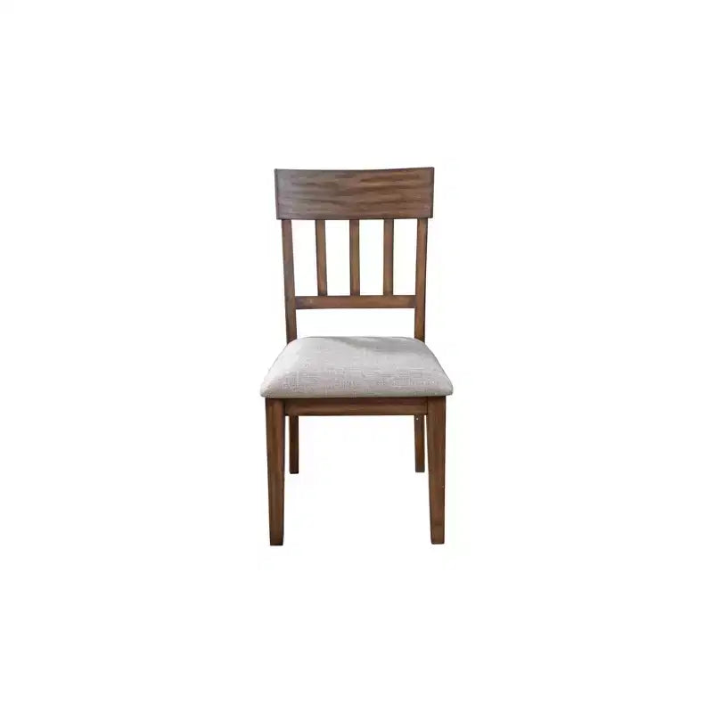 Lot de 2 chaises d'appoint Donham, marron