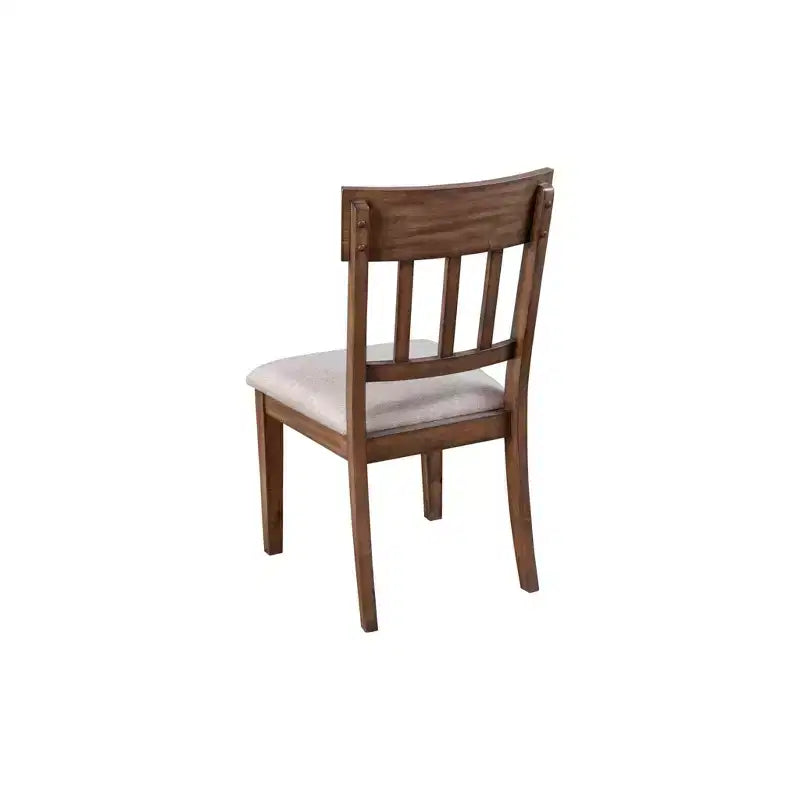Lot de 2 chaises d'appoint Donham, marron