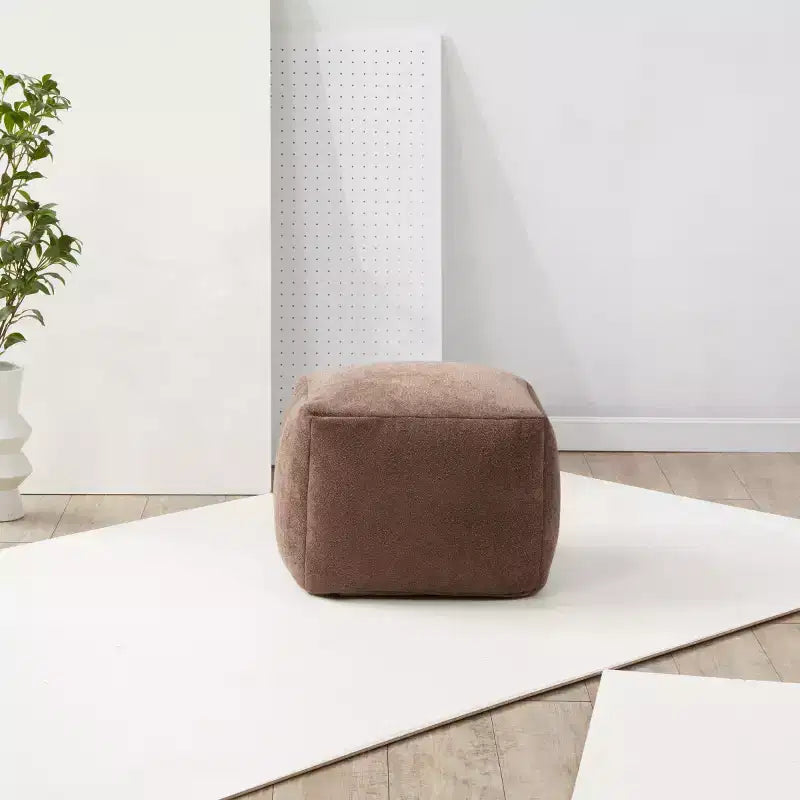 Pouf bouclé Samuels - SFV5041 - Safavieh Couture