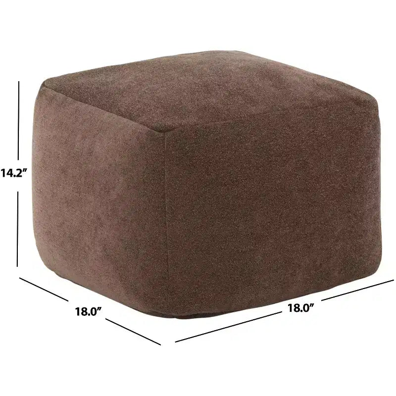 Pouf bouclé Samuels - SFV5041 - Safavieh Couture