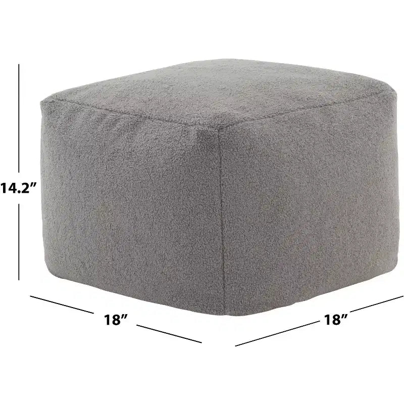 Pouf bouclé Samuels - SFV5041 - Safavieh Couture