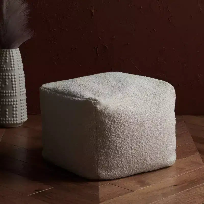 Pouf bouclé Samuels - SFV5041 - Safavieh Couture