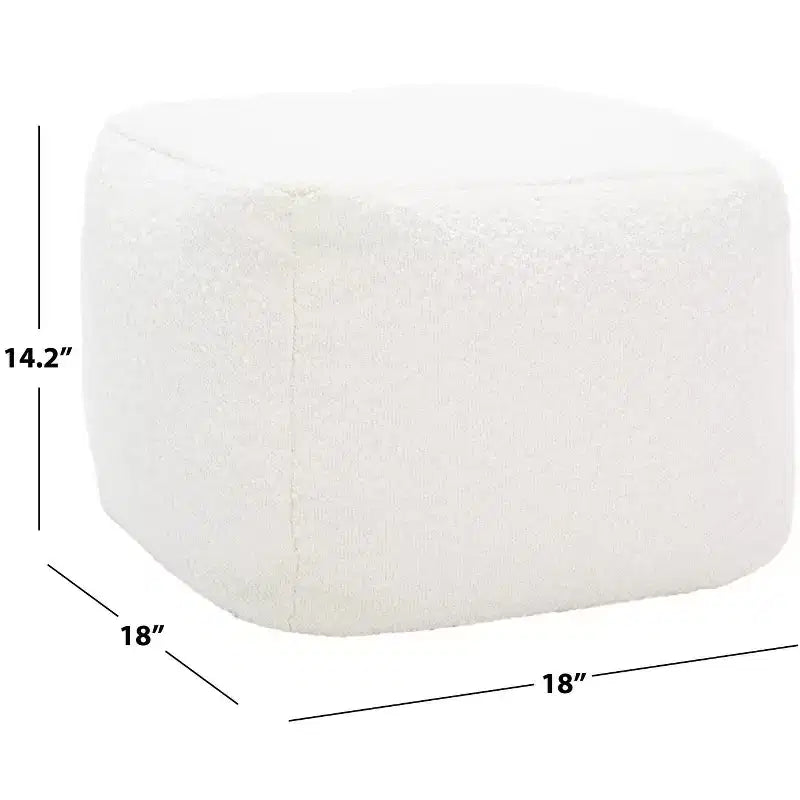Pouf bouclé Samuels - SFV5041 - Safavieh Couture