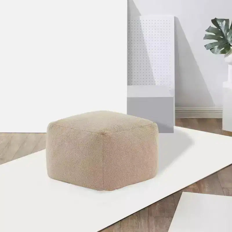 Pouf bouclé Samuels - SFV5041 - Safavieh Couture