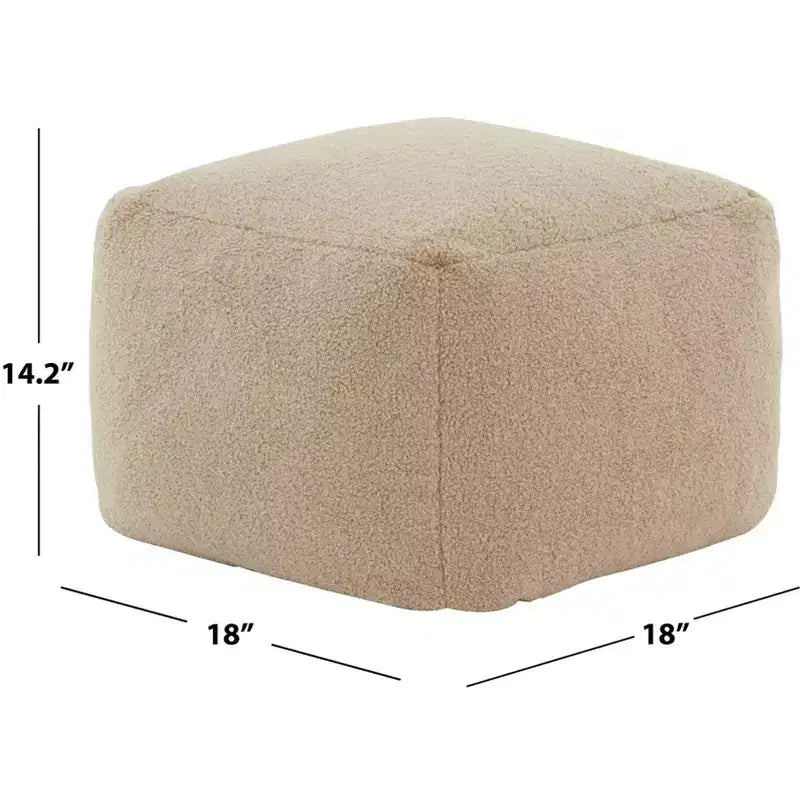 Pouf bouclé Samuels - SFV5041 - Safavieh Couture