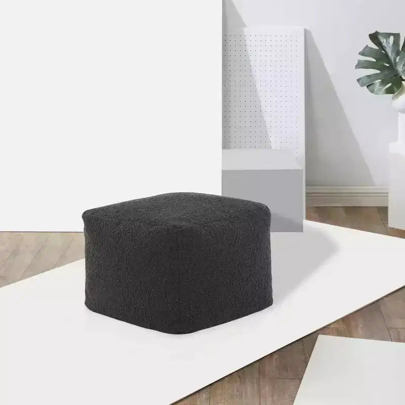 Pouf bouclé Samuels - SFV5041 - Safavieh Couture