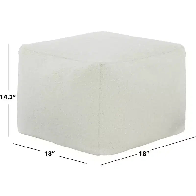 Pouf bouclé Samuels - SFV5041 - Safavieh Couture