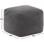 Pouf bouclé Samuels - SFV5041 - Safavieh Couture