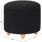 Pouf de rangement Mariabella - SFV4793 - Safavieh Couture