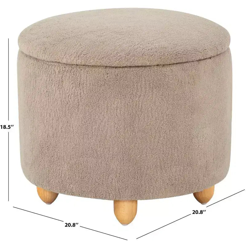 Pouf de rangement Mariabella - SFV4793 - Safavieh Couture