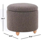 Pouf de rangement Mariabella - SFV4793 - Safavieh Couture